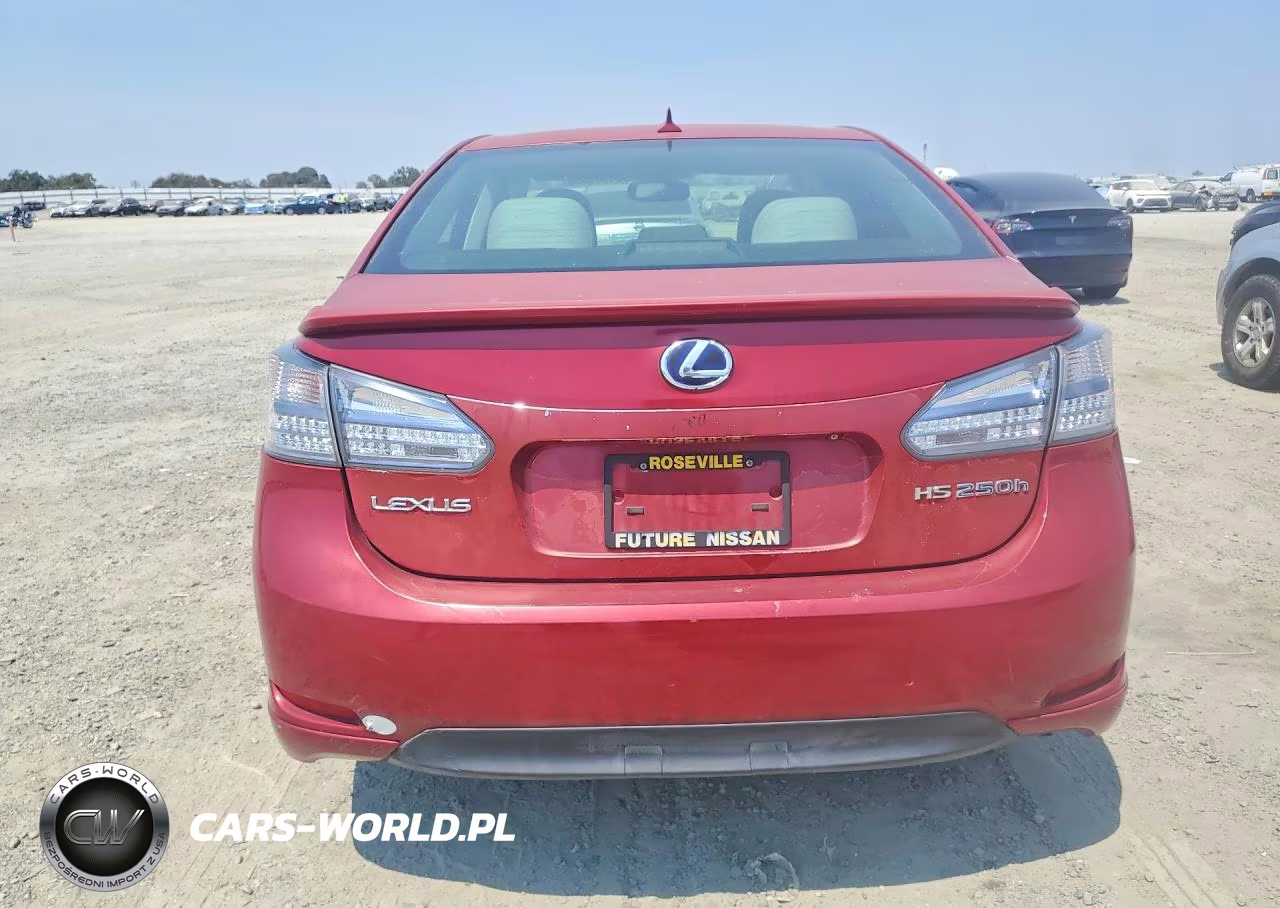 2010 Lexus Hs 250H VIN:JTHBB1BA6A2022359 - 6