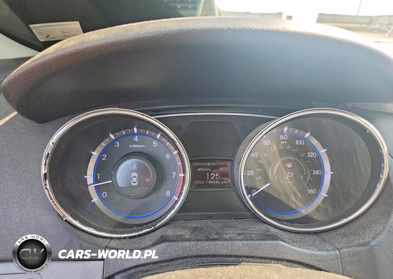 2014 Hyundai Sonata Gls VIN:5NPEB4AC6EH825650 - 9
