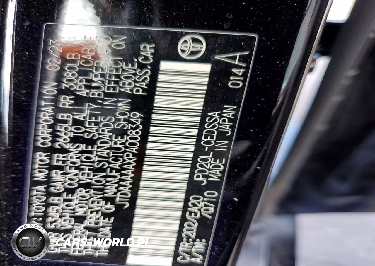 2023 Toyota Mirai Xle VIN:JTDAAAAAXPA008349 - 13