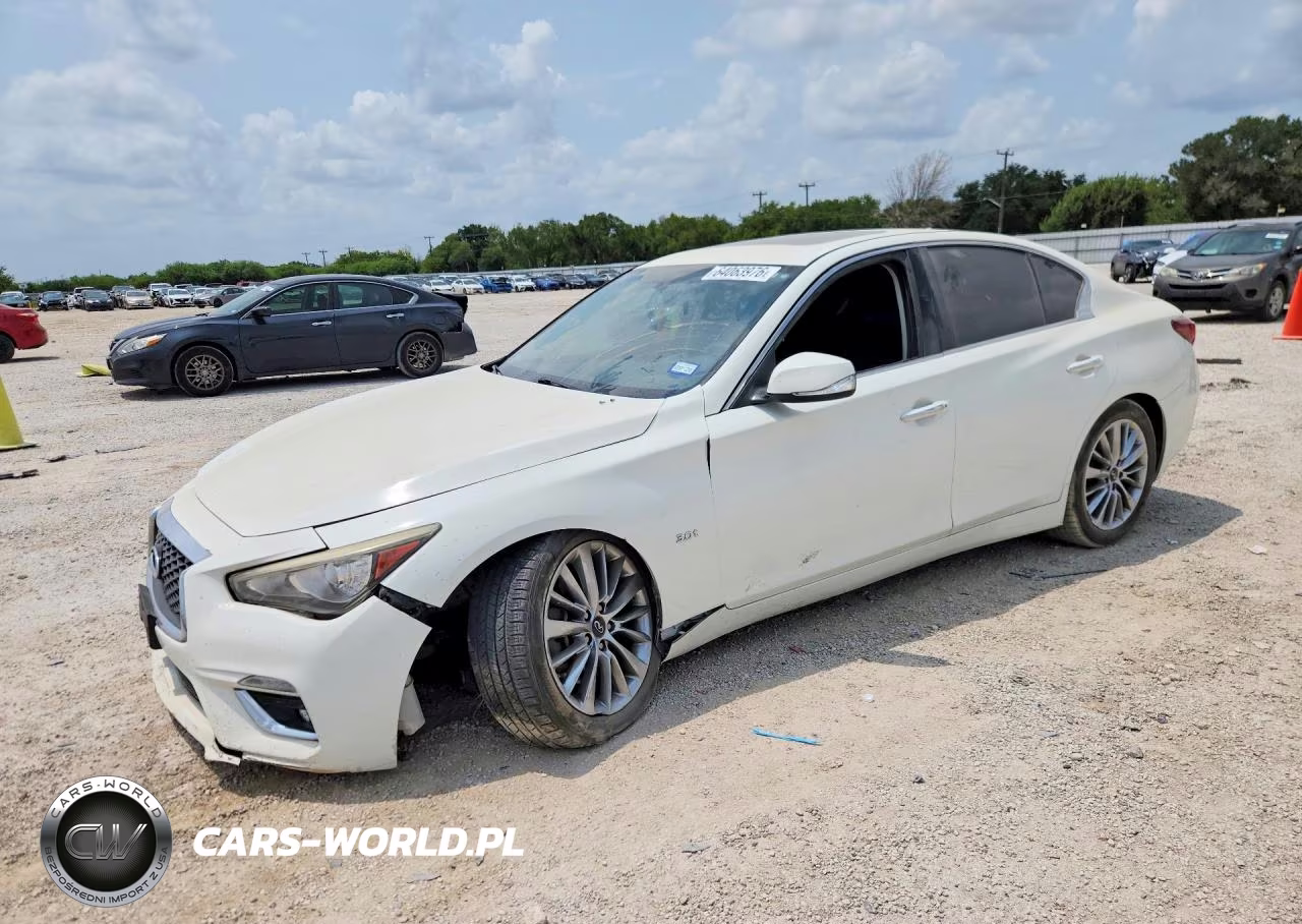 2018 Infiniti Q50 3.0T Luxe VIN:JN1EV7AR6JM442002 - 1