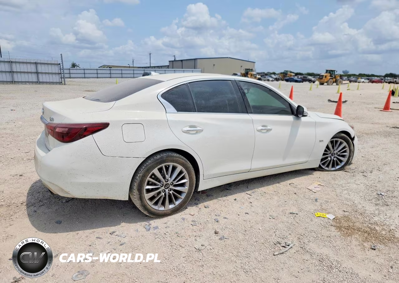 2018 Infiniti Q50 3.0T Luxe VIN:JN1EV7AR6JM442002 - 3