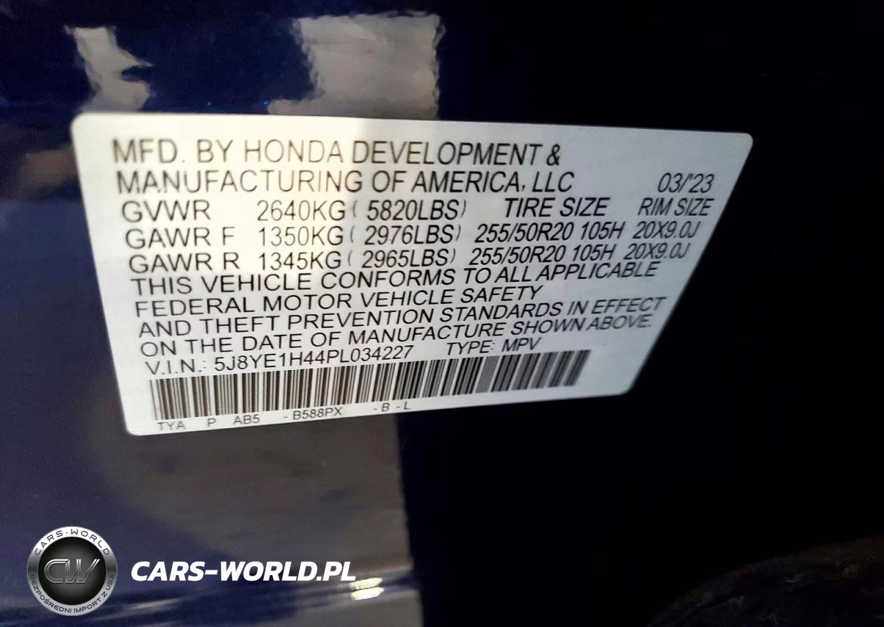 2023 Acura Mdx Technology VIN:5J8YE1H44PL034227 - 13