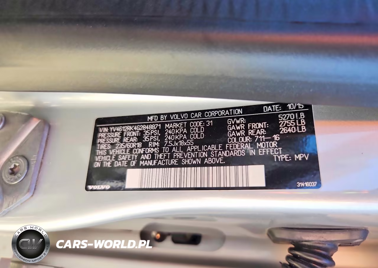 2016 Volvo Xc60 T5 Premier VIN:YV4612RK4G2848871 - 13
