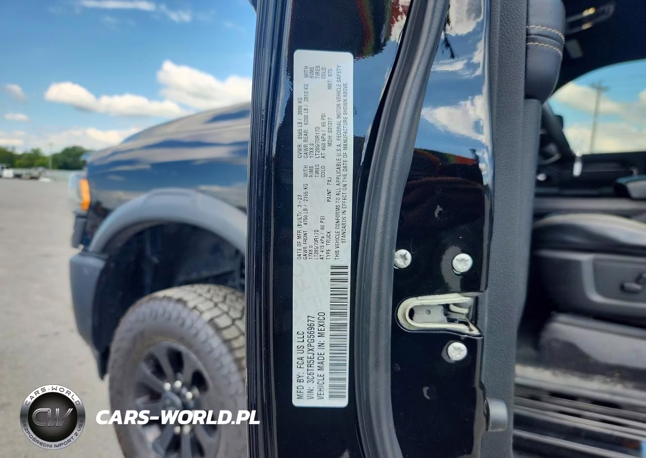 RAM 2500 POWER VIN:3C6TR5EJXPG569677 - 12