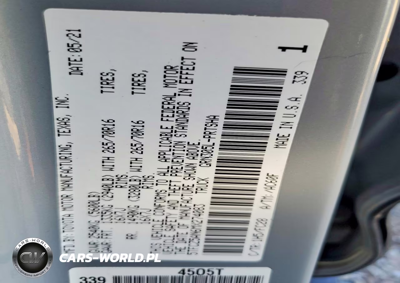 2021 Toyota Tacoma Sr5 V6 VIN:5TFCZ5AN6MX274083 - 13