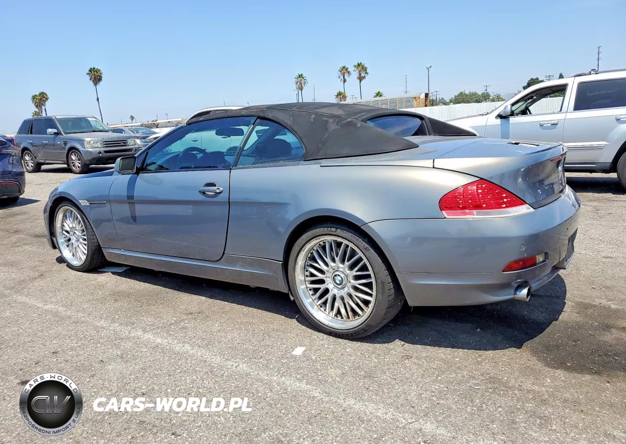 2005 BMW 645 Ci Automatic VIN:WBAEK73465B323811 - 2