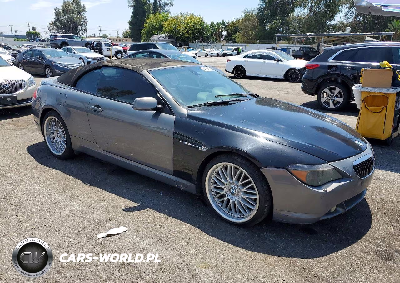 2005 BMW 645 Ci Automatic VIN:WBAEK73465B323811 - 4