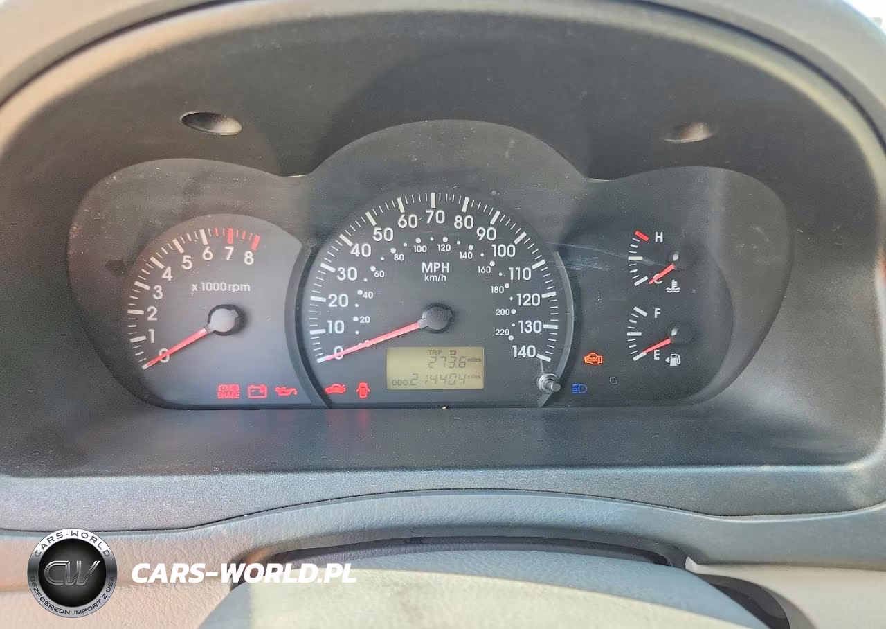 2005 Kia Spectra Lx VIN:KNAFE122455204646 - 9