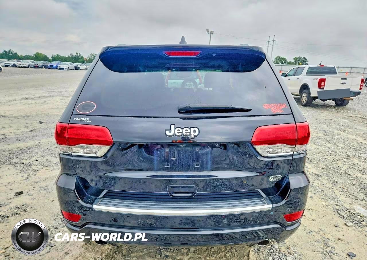 2018 Jeep Grand Cherokee Overland VIN:1C4RJECG6JC193698 - 6