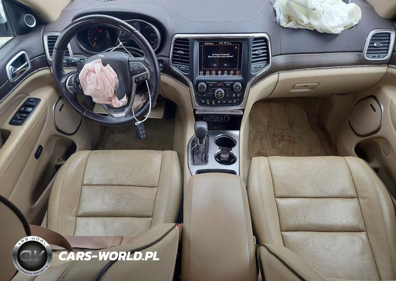 2018 Jeep Grand Cherokee Overland VIN:1C4RJECG6JC193698 - 8