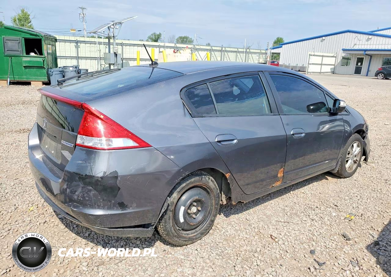 2010 Honda Insight Ex VIN:JHMZE2H75AS007620 - 3