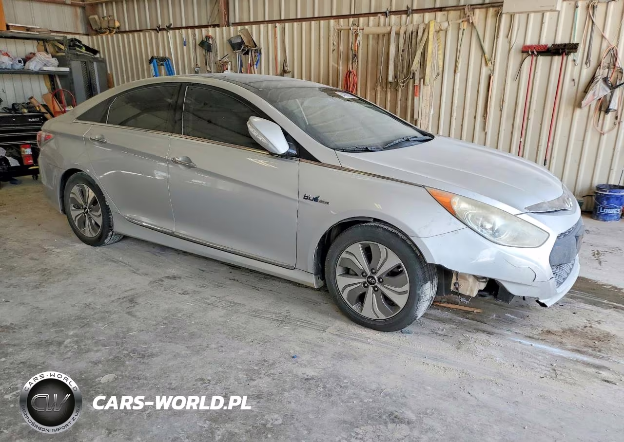 2015 Hyundai Sonata Hybrid Limited VIN:KMHEC4A43FA123893 - 4