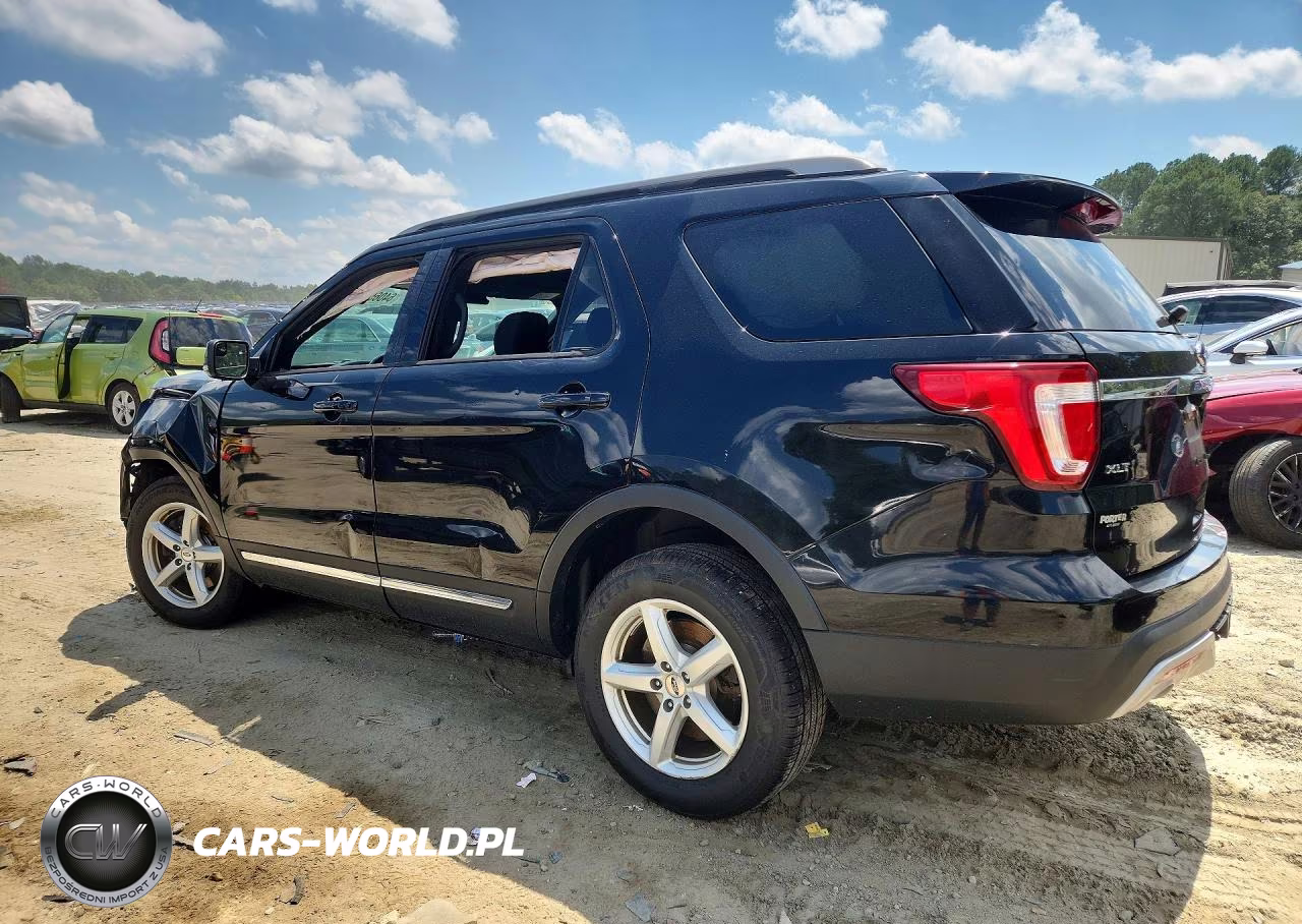 2017 Ford Explorer Xlt VIN:1FM5K8D88HGD34239 - 2