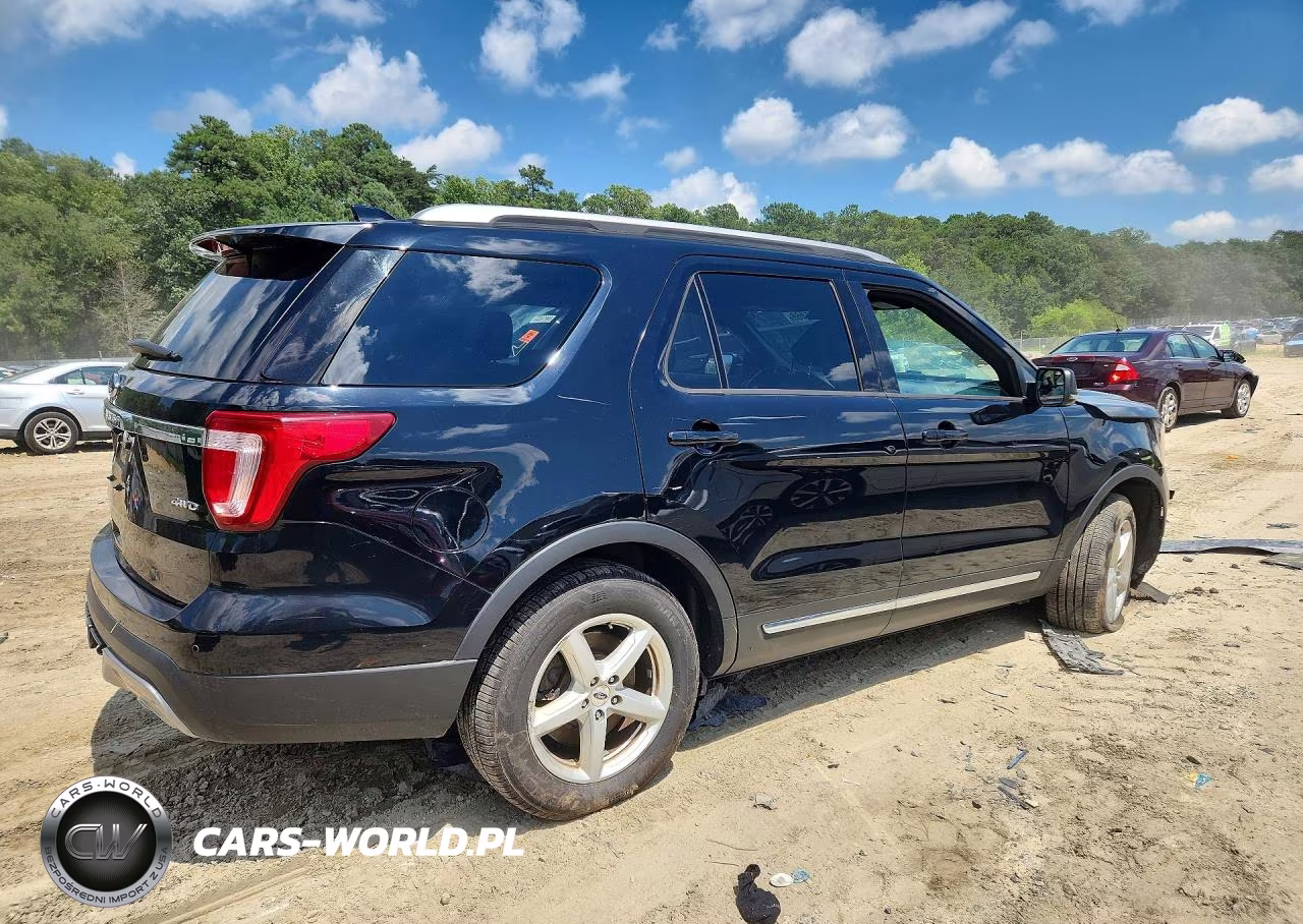 2017 Ford Explorer Xlt VIN:1FM5K8D88HGD34239 - 3