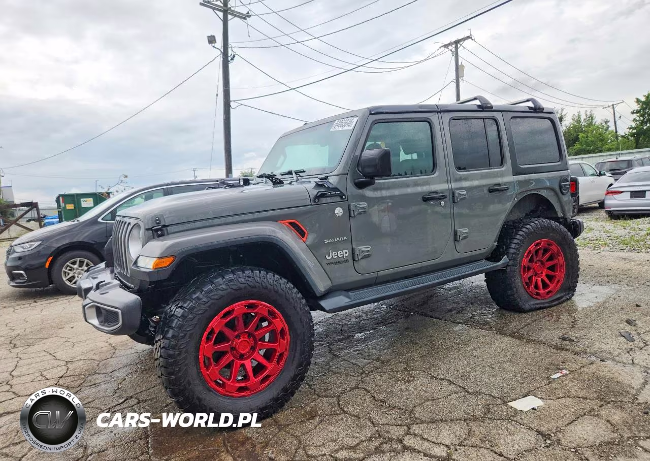 2018 Jeep Wrangler Unlimited Sahara VIN:1C4HJXEN4JW325858 - 1