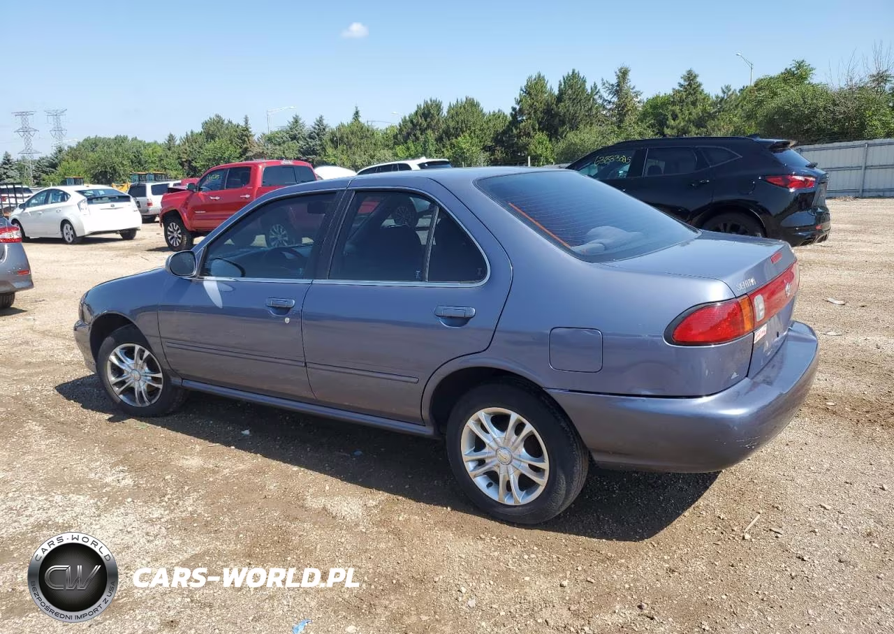 1999 Nissan Sentra Xe VIN:1N4AB41D7XC725939 - 2