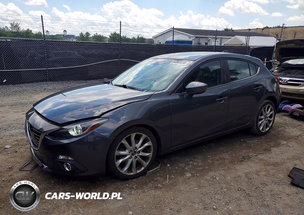 2014 Mazda 3 Touring VIN:JM1BM1L3XE1155729 - 1