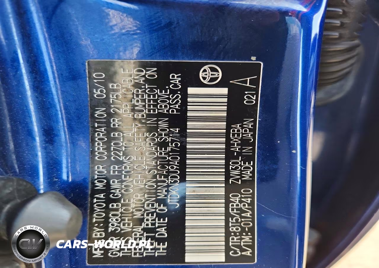 2010 Toyota Prius Ii VIN:JTDKN3DU9A0175714 - 12