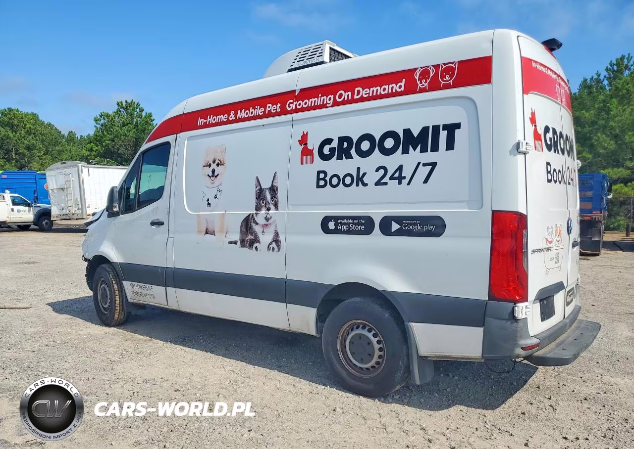 2021 Mercedes Benz Sprinter Refrigerated Deliveryvan VIN:W1Y70BGY7MT073324 - 2