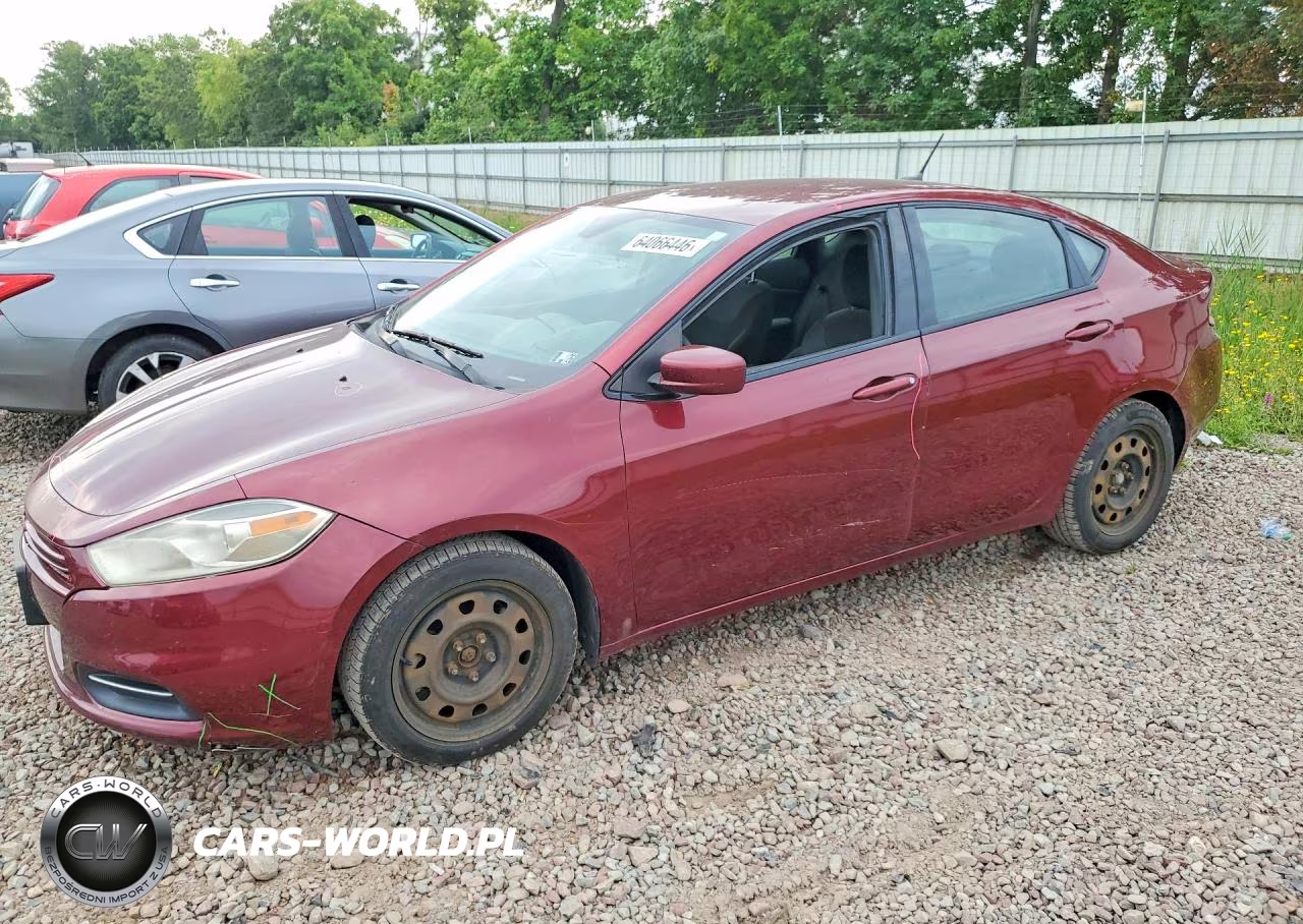 2015 Dodge Dart Se VIN:1C3CDFAAXFD337678 - 1