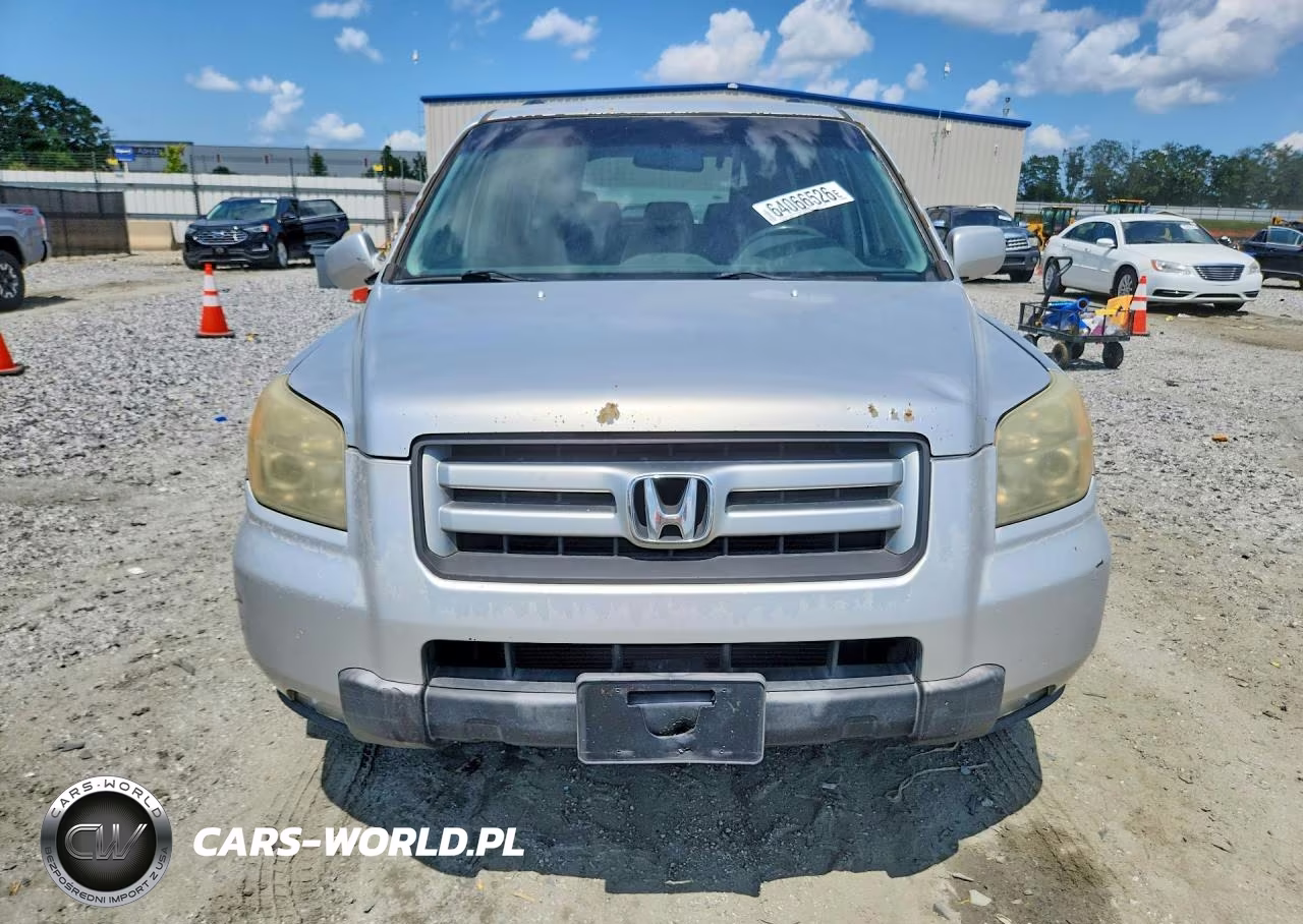 2006 Honda Pilot Ex VIN:5FNYF18406B001495 - 5