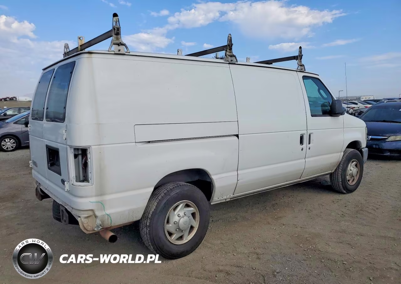 2008 Ford Econoline E350 Super Duty Van VIN:1FTSE34L78DA11419 - 3