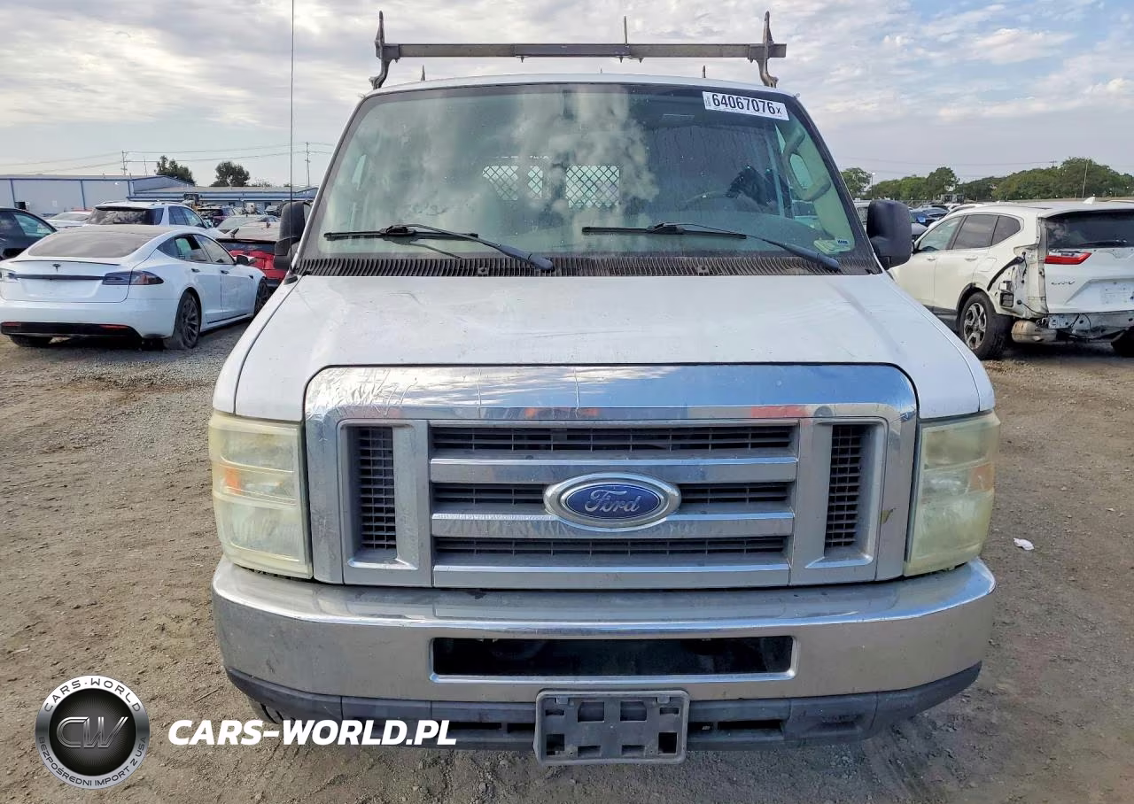 2008 Ford Econoline E350 Super Duty Van VIN:1FTSE34L78DA11419 - 5