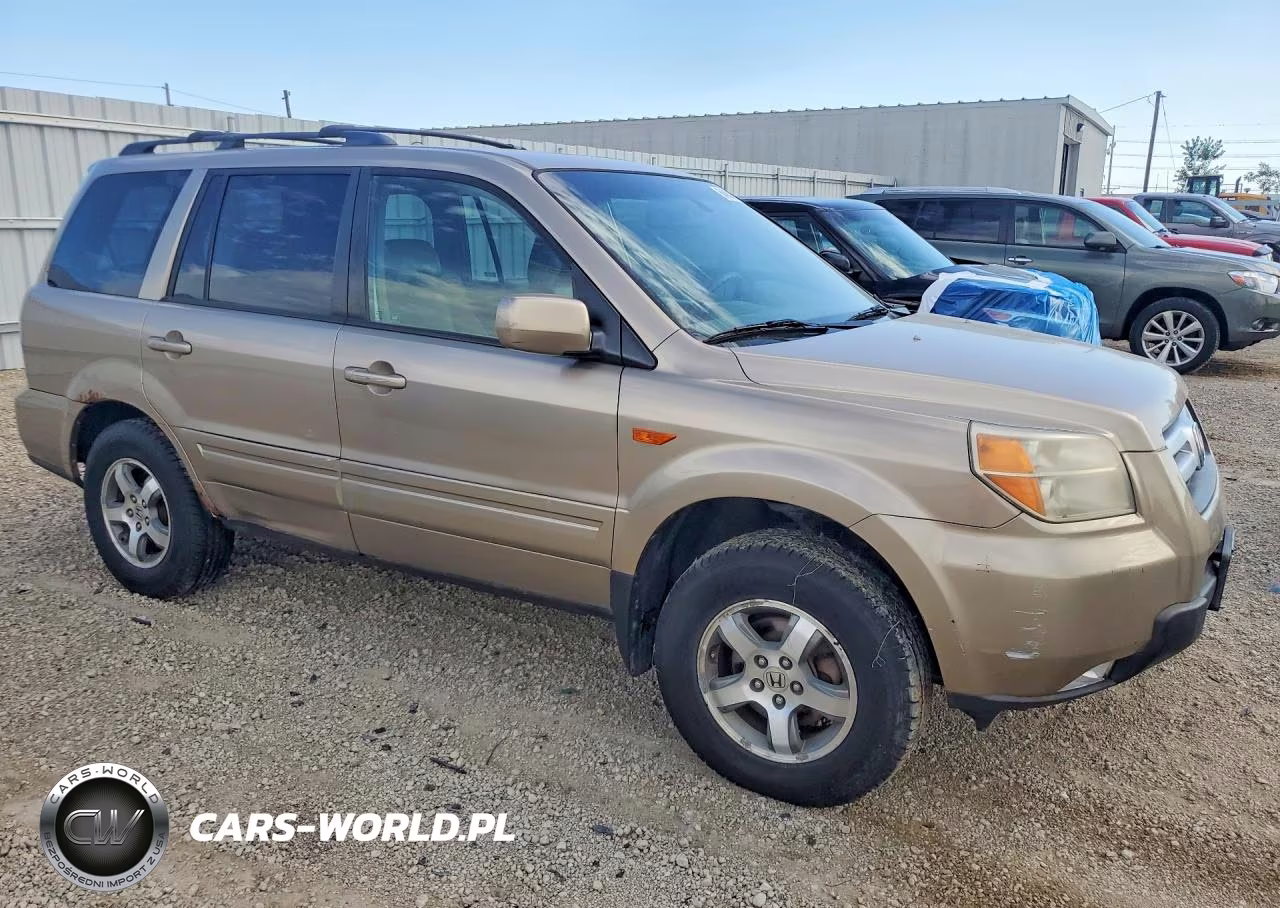 2007 Honda Pilot Exl VIN:5FNYF18547B010064 - 4