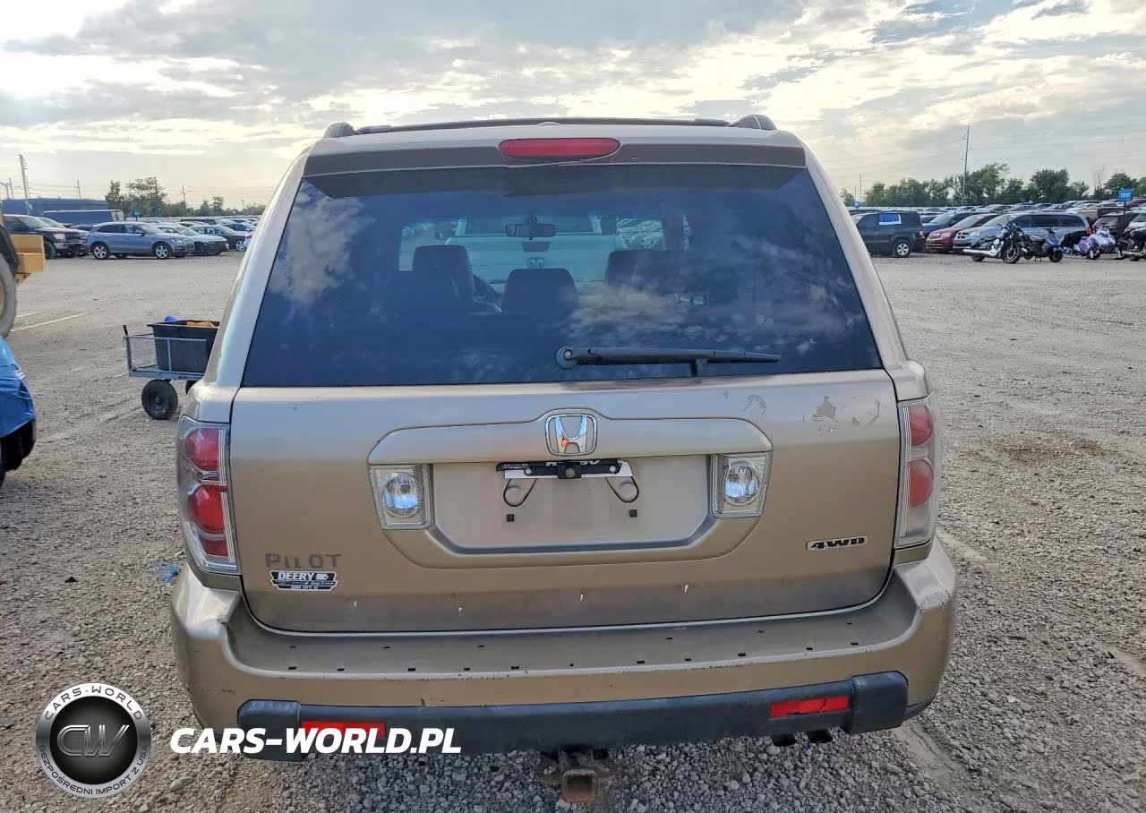 2007 Honda Pilot Exl VIN:5FNYF18547B010064 - 6
