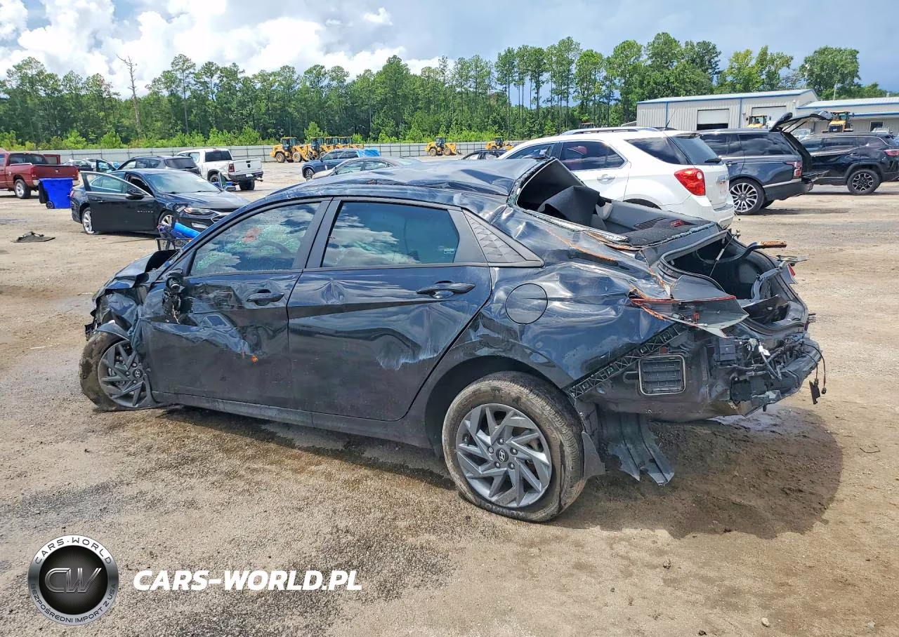 2024 Hyundai Elantra Sel VIN:KMHLM4DG7RU802417 - 2