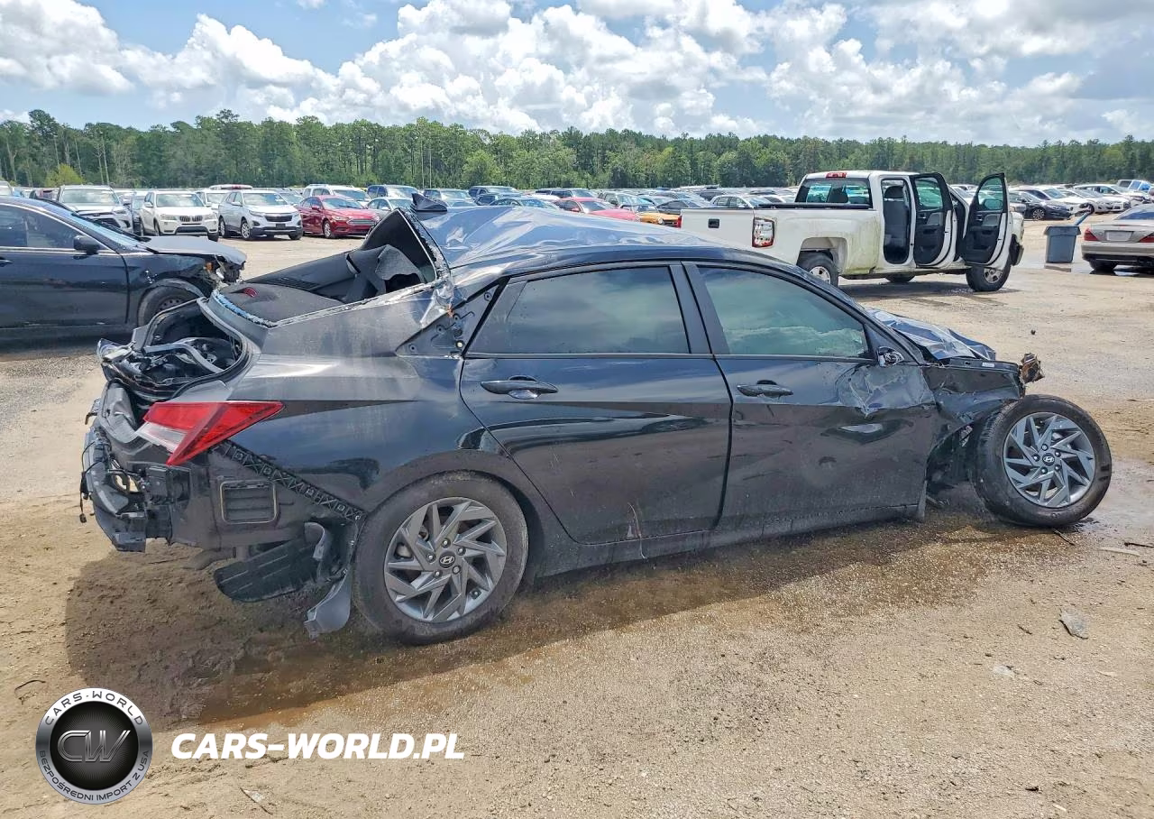 2024 Hyundai Elantra Sel VIN:KMHLM4DG7RU802417 - 3