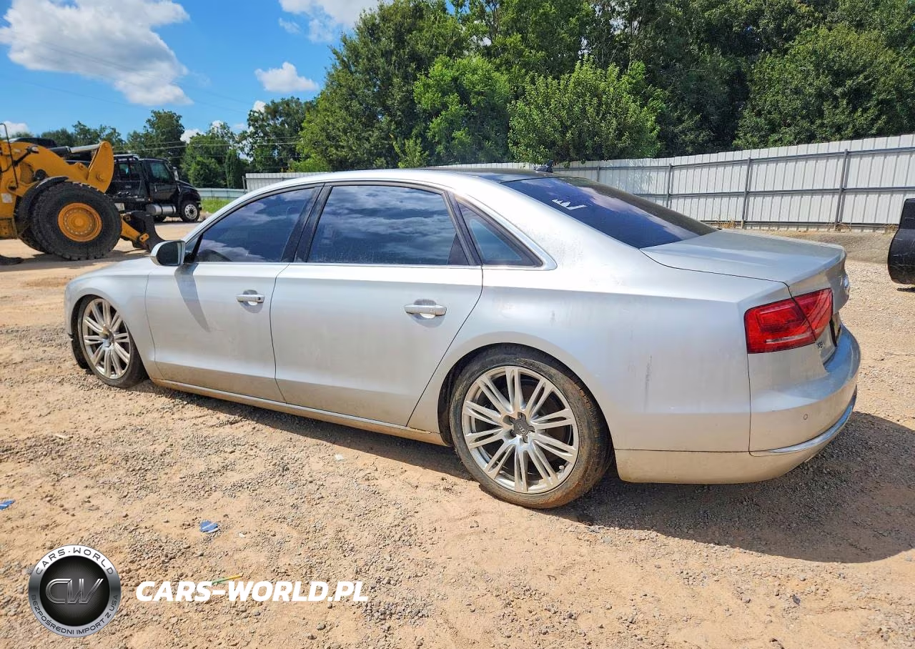 2013 Audi A8 L Quattro VIN:WAURGAFD0DN013971 - 2