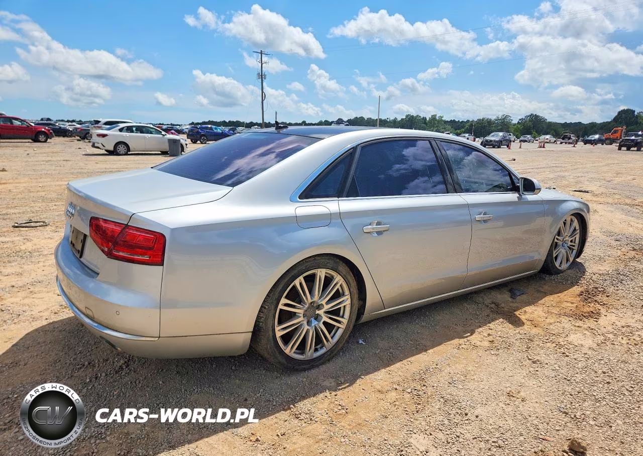 2013 Audi A8 L Quattro VIN:WAURGAFD0DN013971 - 3