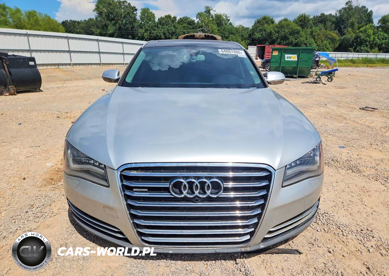 2013 Audi A8 L Quattro VIN:WAURGAFD0DN013971 - 5