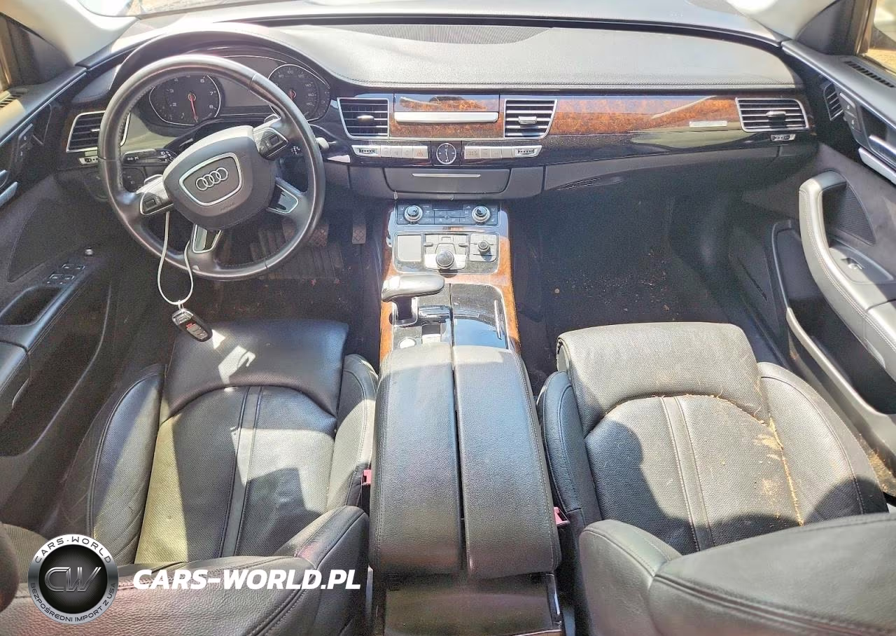 2013 Audi A8 L Quattro VIN:WAURGAFD0DN013971 - 8