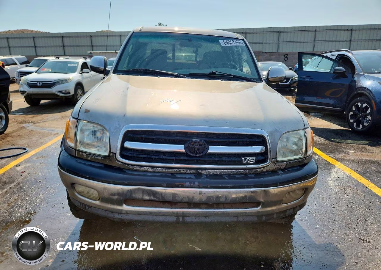 2002 Toyota Tundra Sr5 V8 VIN:5TBBT44122S261861 - 5