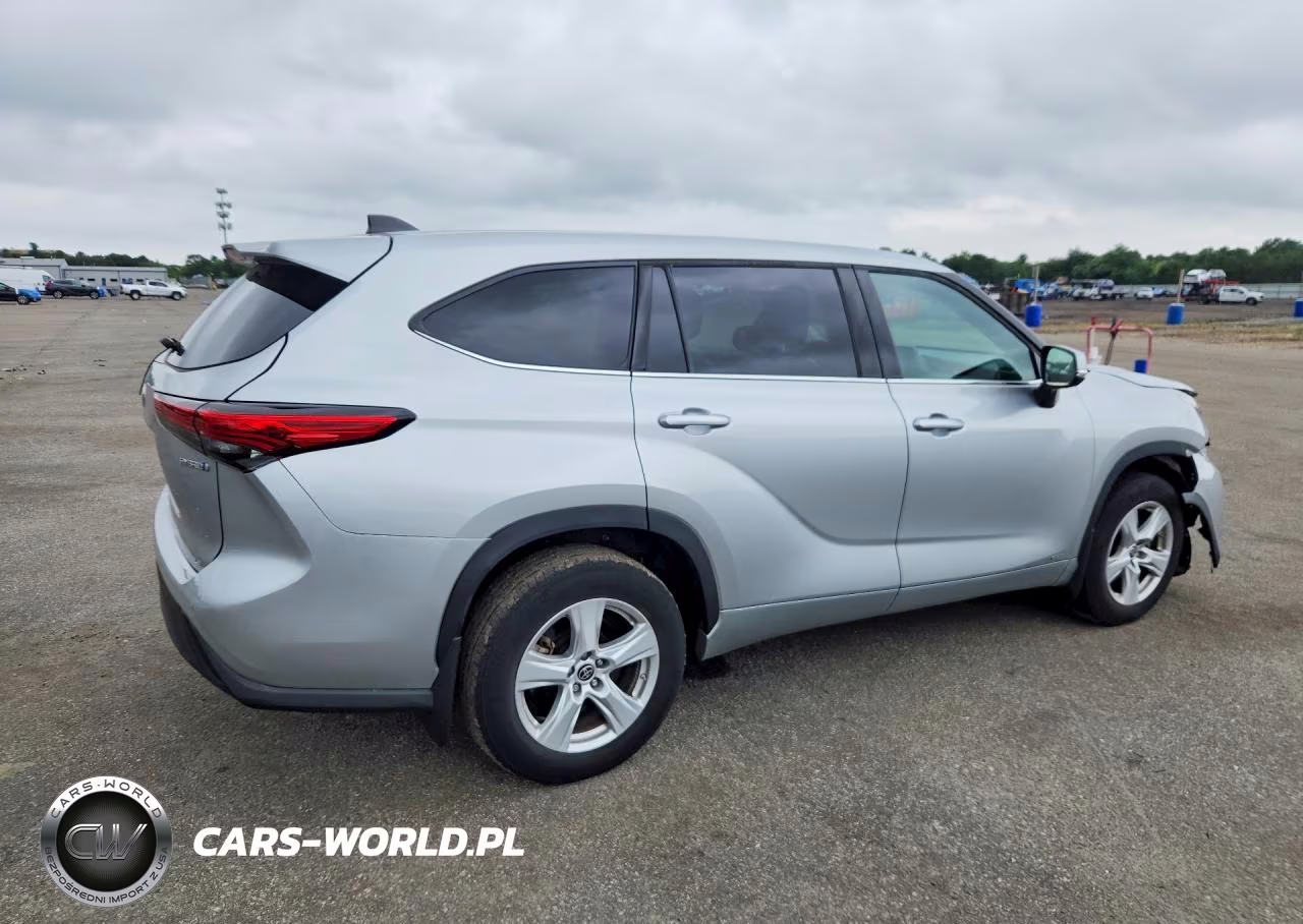 2022 Toyota Highlander Hybrid Le VIN:5TDBBRCH8NS559812 - 3