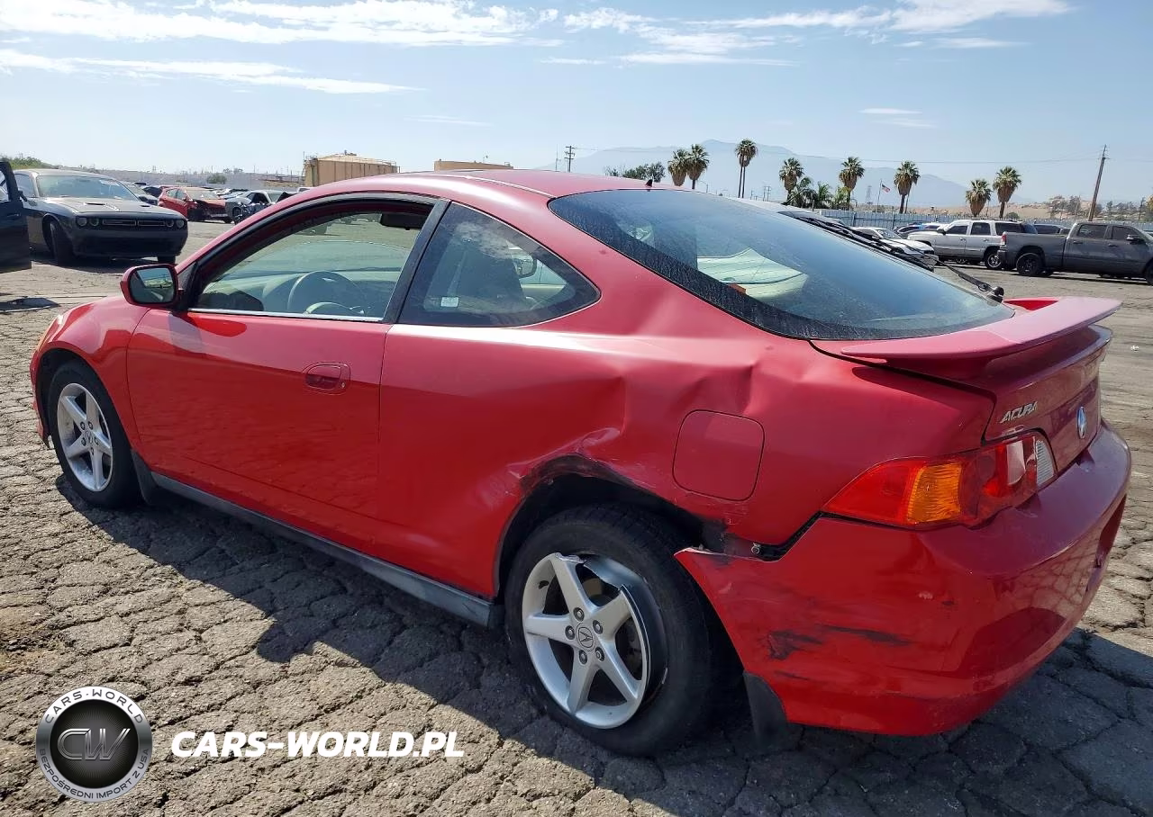 2004 Acura Rsx VIN:JH4DC54854S011039 - 2