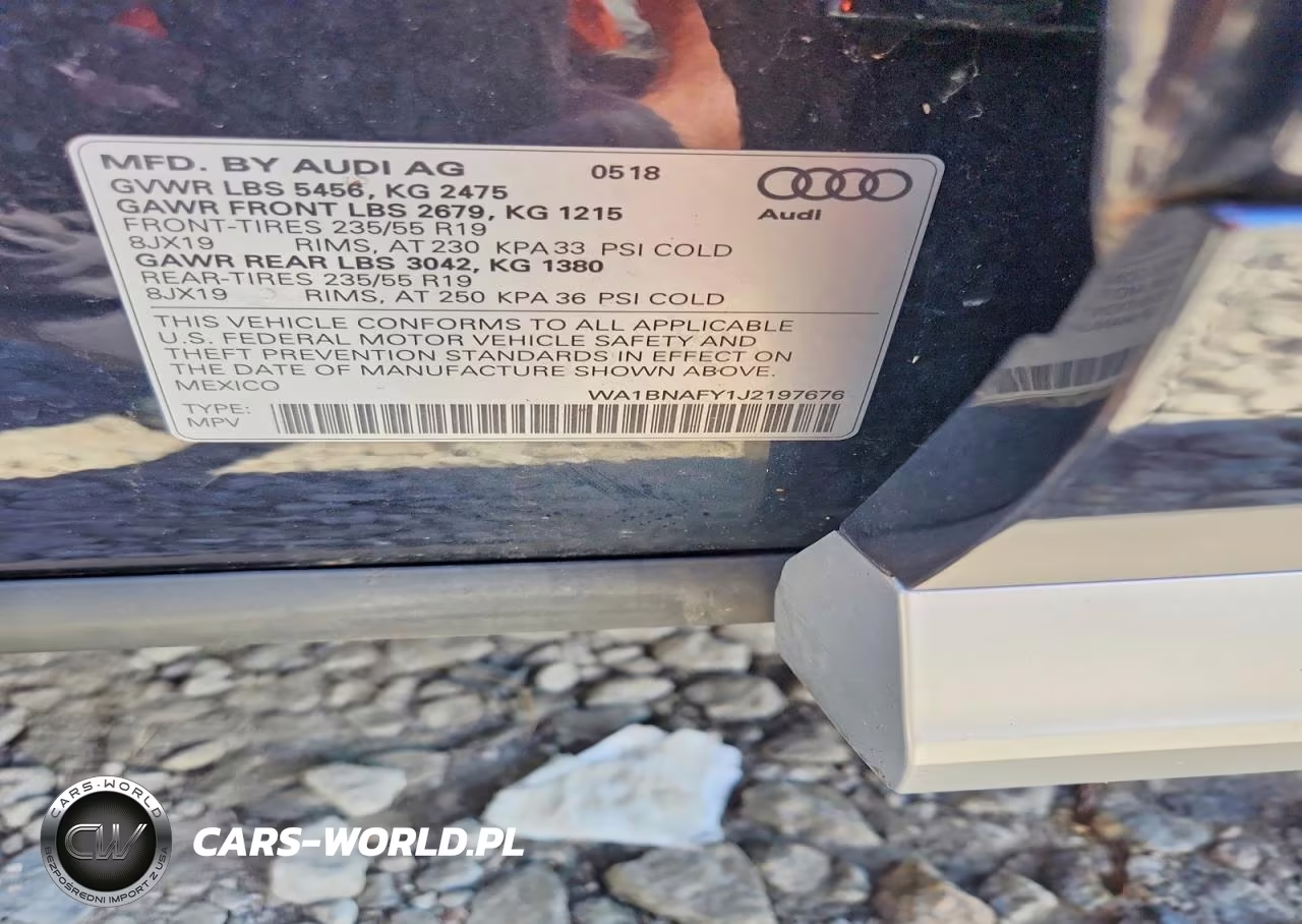 2018 Audi Q5 Premium Plus VIN:WA1BNAFY1J2197676 - 12
