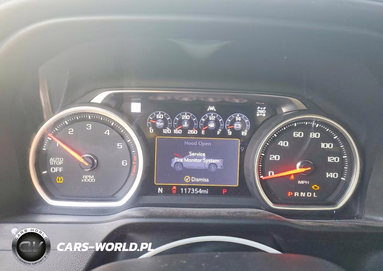 2019 Chevrolet Silverado K1500 High Country VIN:1GCUYHED2KZ381689 - 9