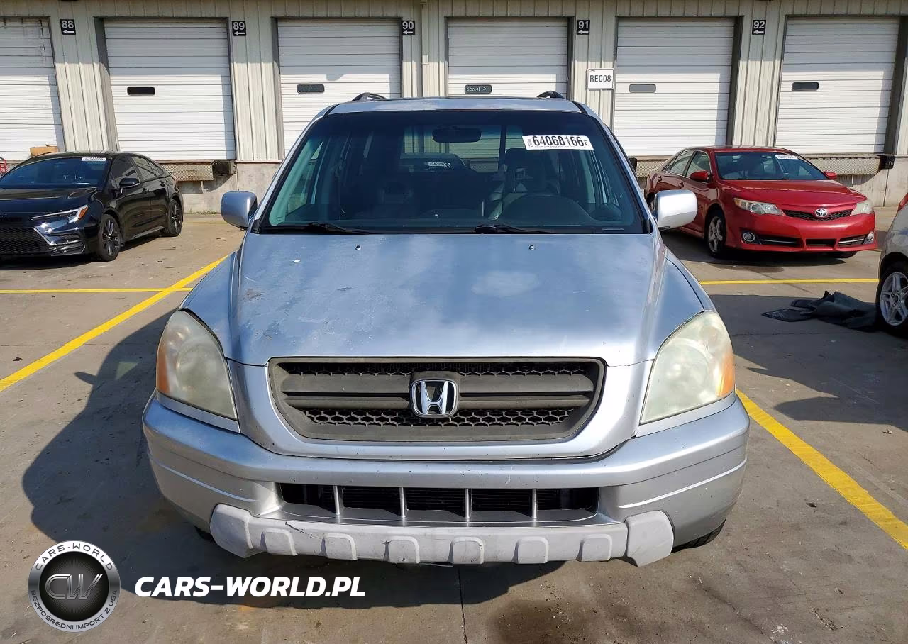 2005 Honda Pilot Exl VIN:2HKYF18535H507282 - 5