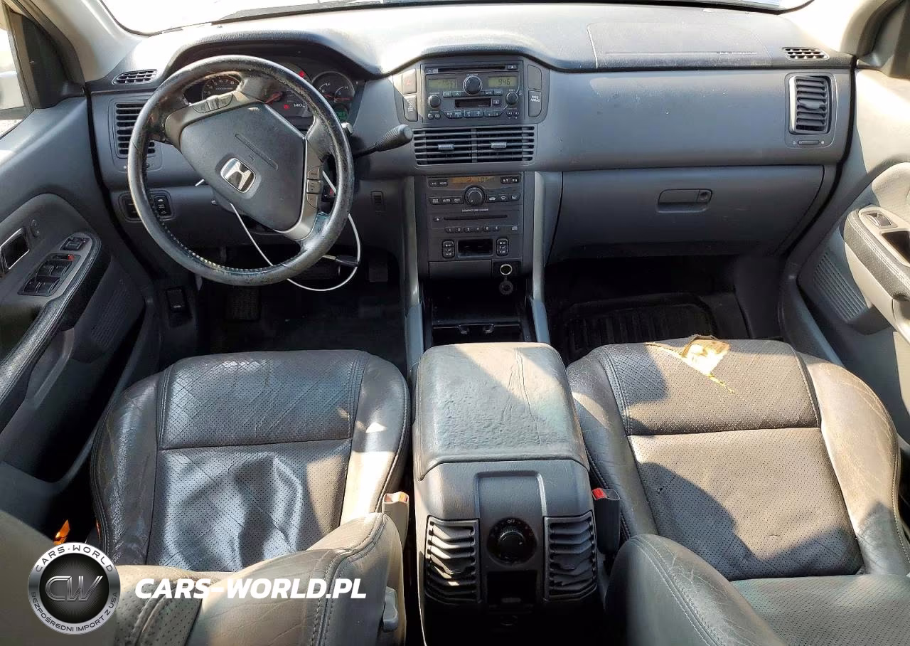 2005 Honda Pilot Exl VIN:2HKYF18535H507282 - 8