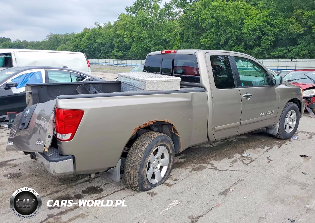 2006 Nissan Titan Xe Ffv VIN:1N6BA06B36N535931 - 3
