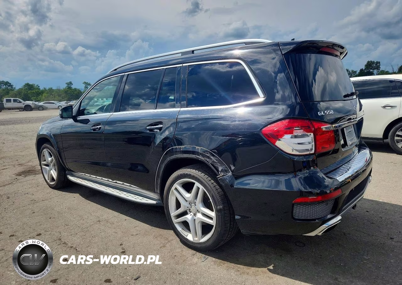 2015 Mercedes-Benz Gl 550 4Matic VIN:4JGDF7DE5FA558343 - 2