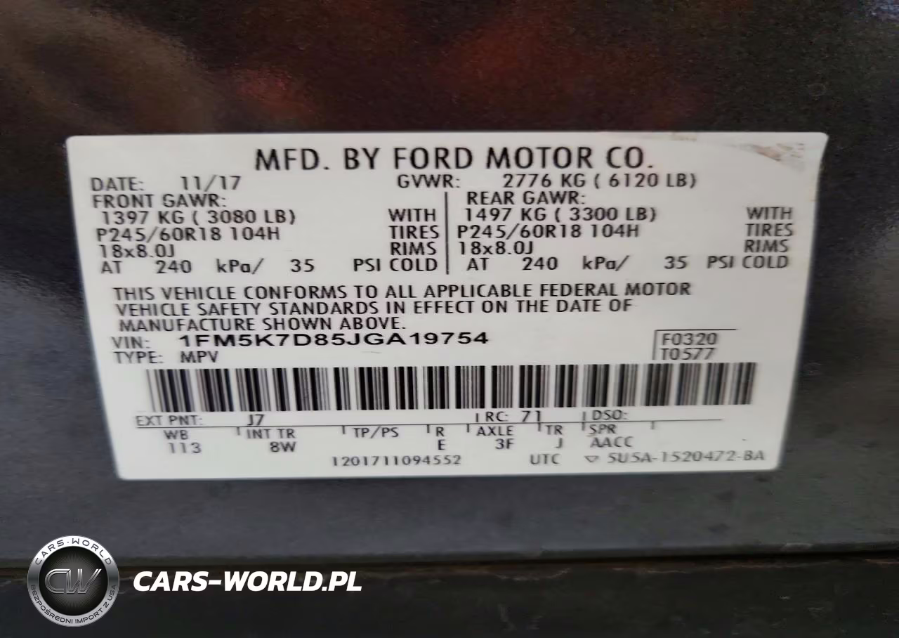 2018 Ford Explorer Xlt VIN:1FM5K7D85JGA19754 - 14