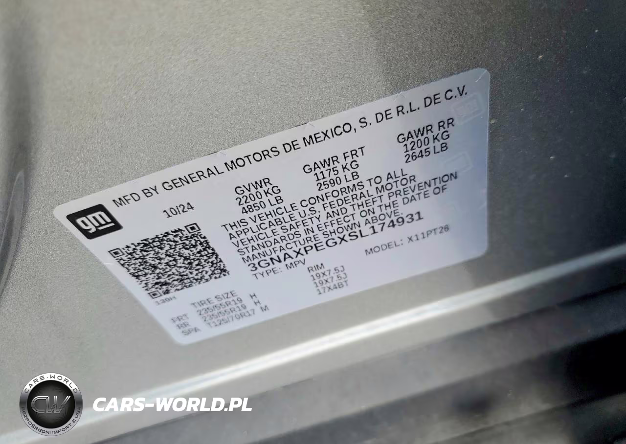 2025 Chevrolet Equinox Lt VIN:3GNAXPEGXSL174931 - 14