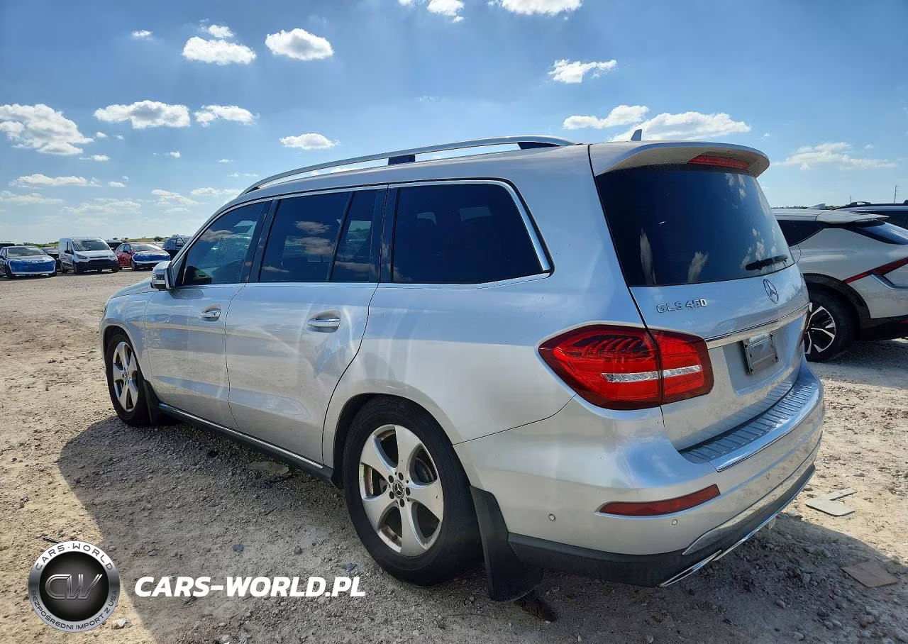 2017 Mercedes-Benz Gls 450 4Matic VIN:4JGDF6EE0HA943806 - 2