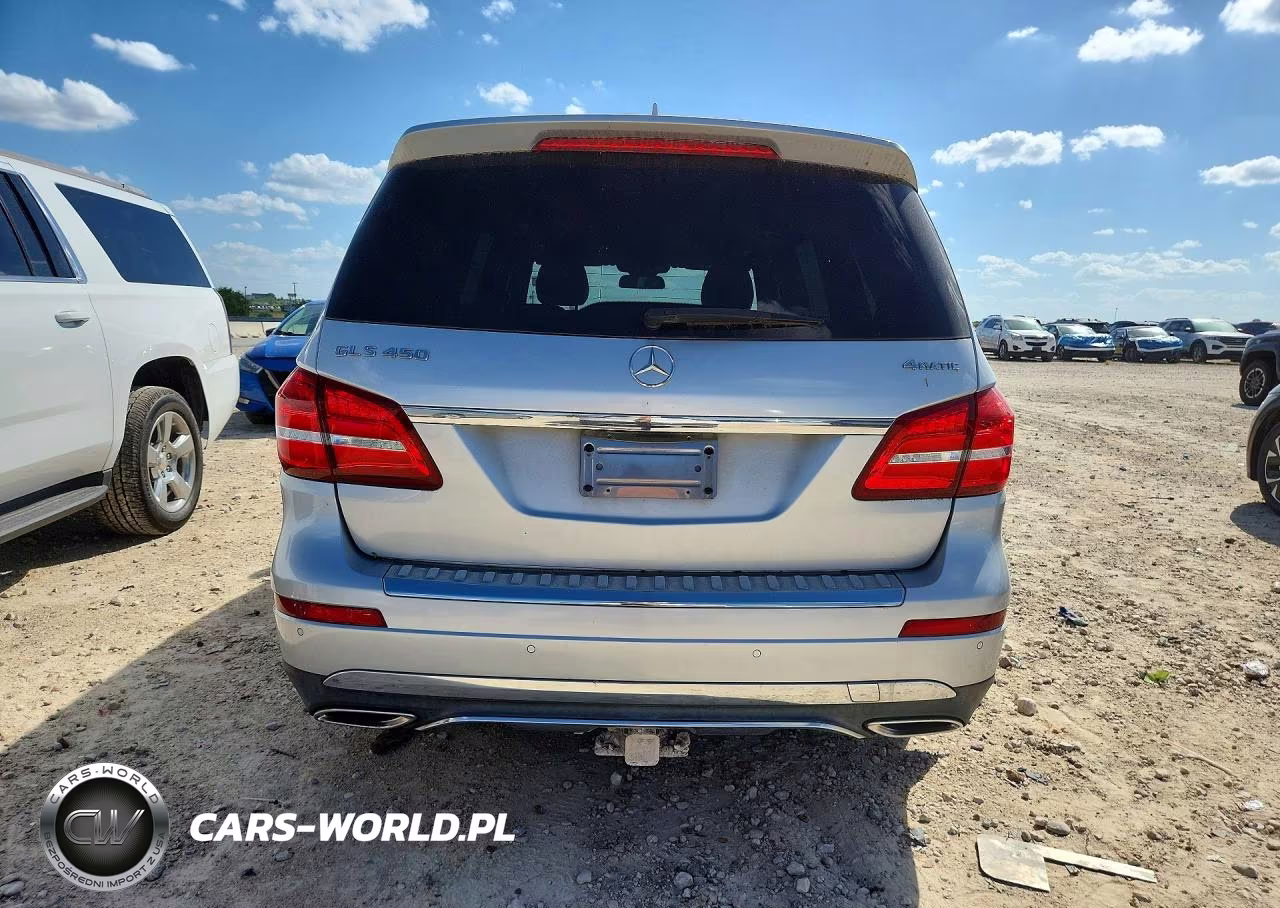 2017 Mercedes-Benz Gls 450 4Matic VIN:4JGDF6EE0HA943806 - 6