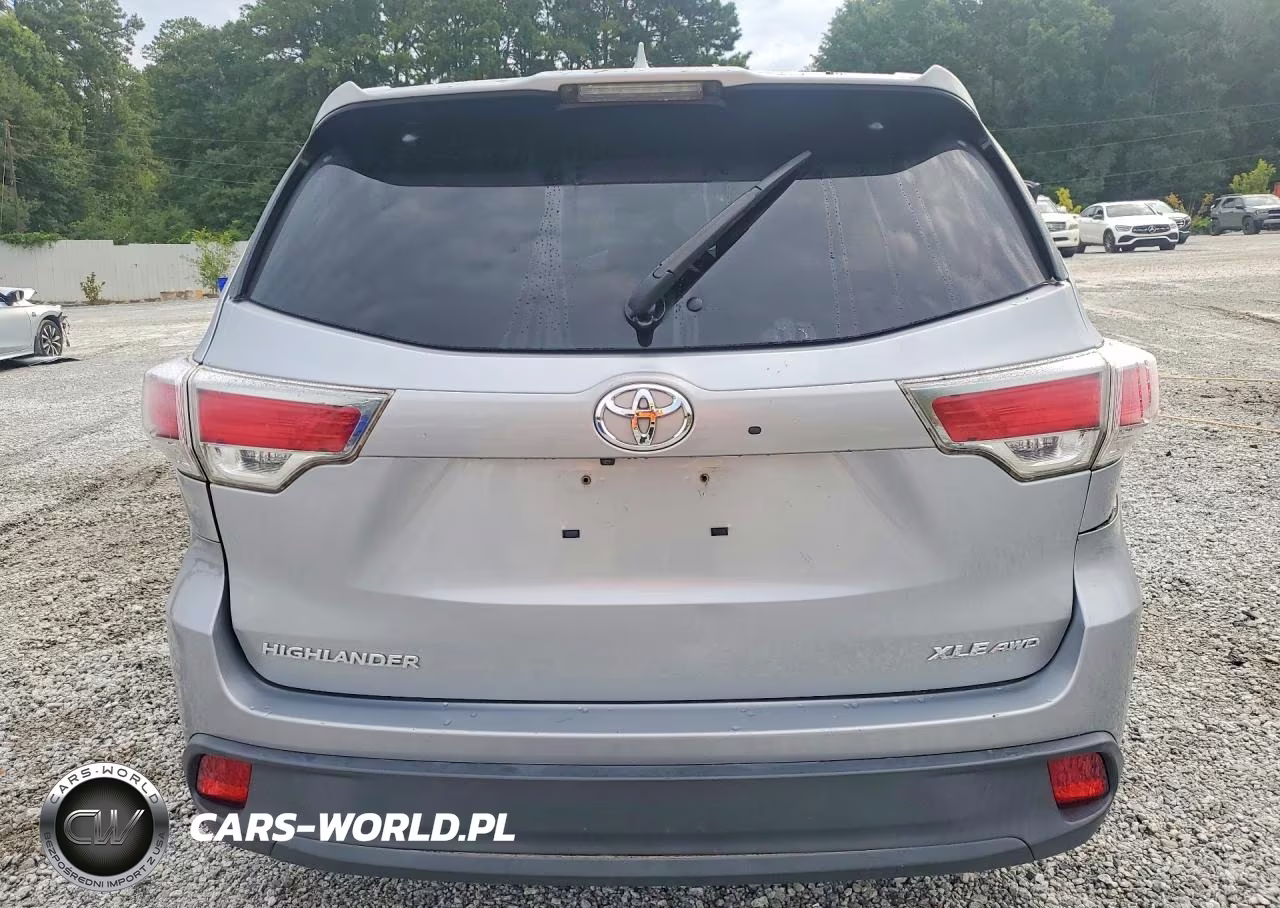 2016 Toyota Highlander Xle VIN:5TDJKRFH0GS248501 - 6