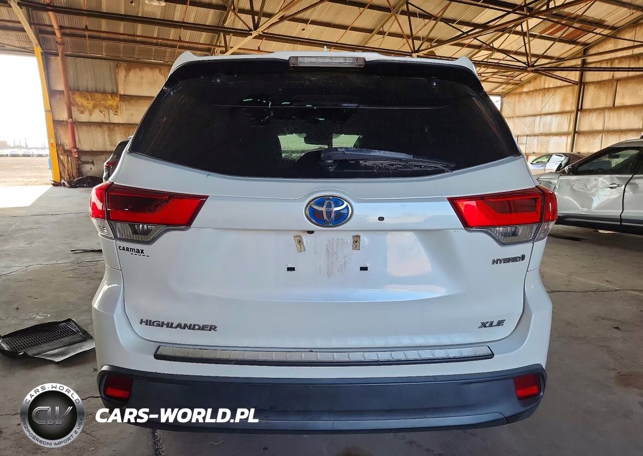 2019 Toyota Highlander Hybrid Xle VIN:5TDJGRFH3KS078595 - 6